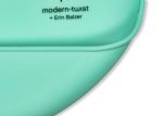 modern-twist Bucket-Bib 100% Food-Grade Silicone, Waterproof and Reusable, Mama Llama – Lovely Lavender - Image 4